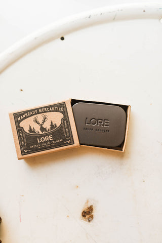 lore | solid cologne