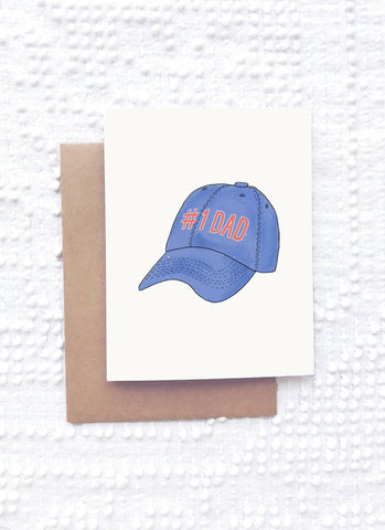 baseball fathers day | card