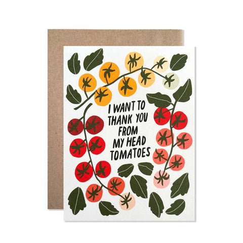 thank you to-ma-toes | card