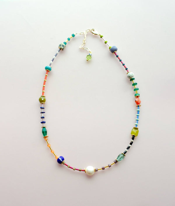 beaded friendship necklace