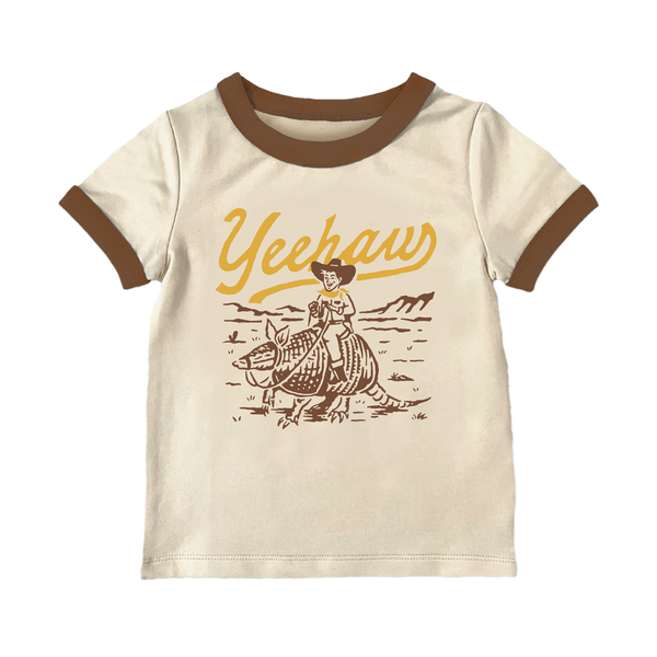 yeehaw vintage ringer | kids