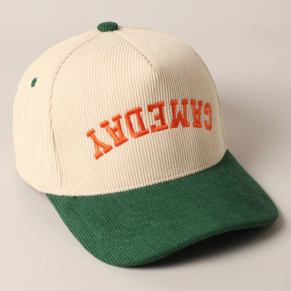 gameday upside down trucker hat | green