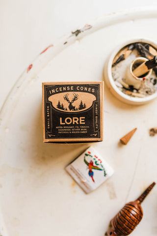 lore | incense cones