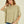 mineral washed oversized crop tee | cool matcha