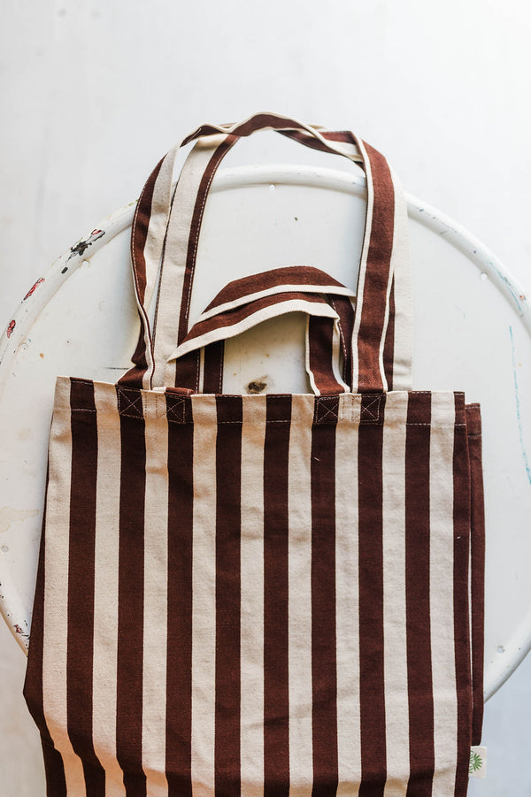 striped tote bag | multi colors available