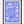 yesterday is gone print 12x18 | blue + pink