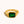 laverne cocktail ring | 18k gold green cz
