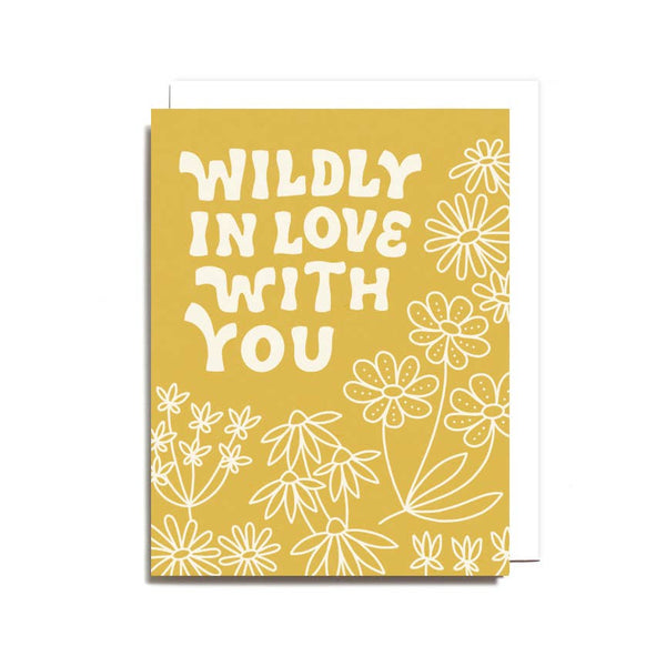 wildly in love with you | notecard