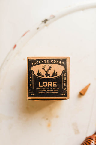 lore | incense cones