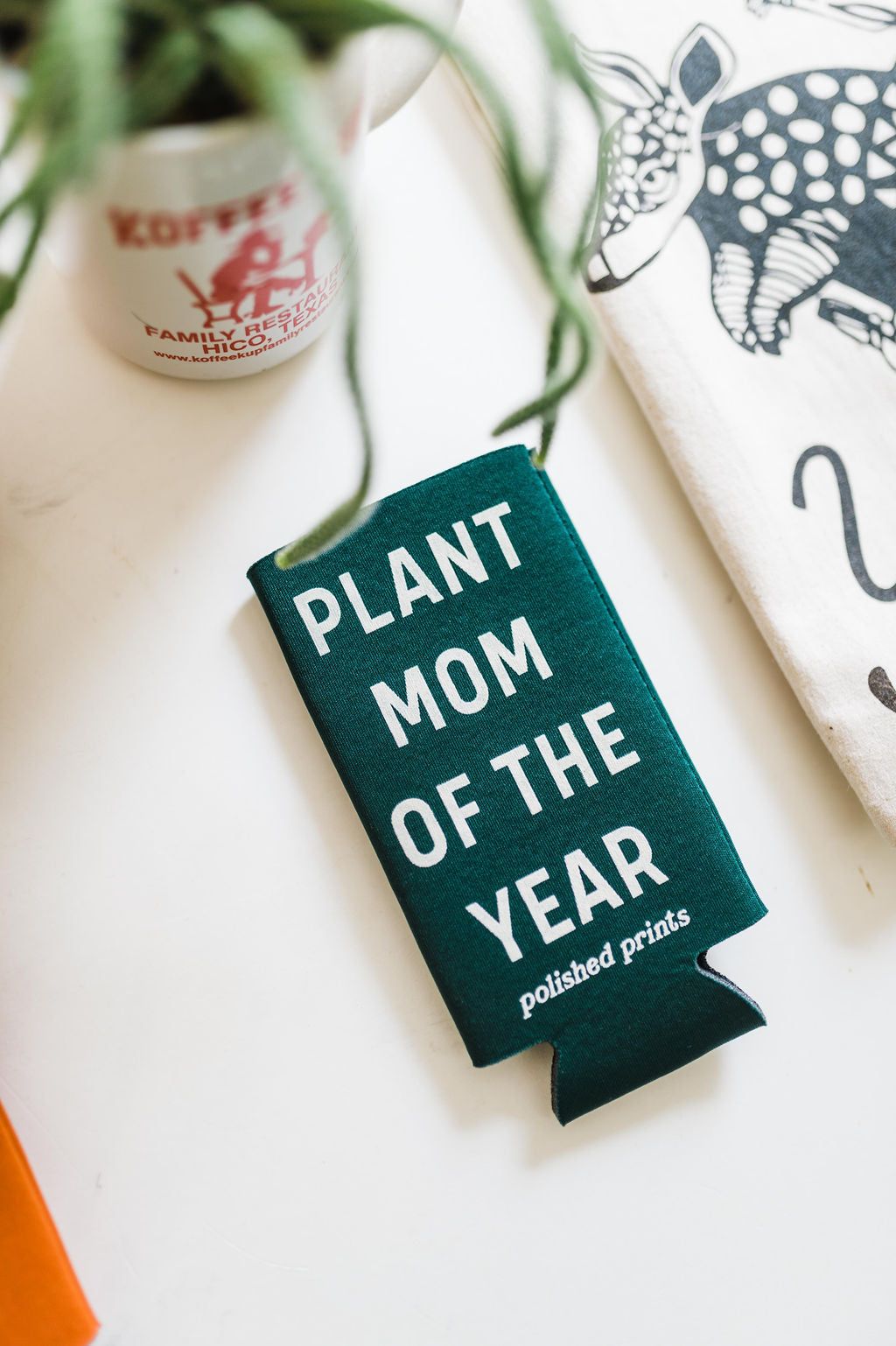 plant mom | seltzer koozie