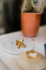 bow ring | 18k gold ring