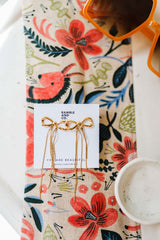 bow tassle earring | 18k gold earrings