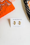 dandelions | gold filled stud earrings