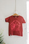 wild ain't for tamin | youth crimson comfort colors tee