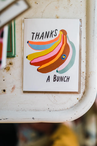 thank you a bunch | card