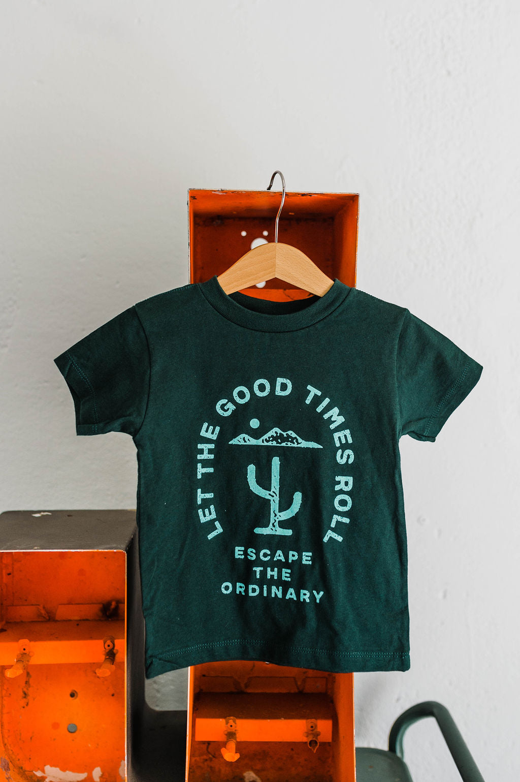 the good times roll | kids tee forest