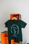 the good times roll | kids tee forest