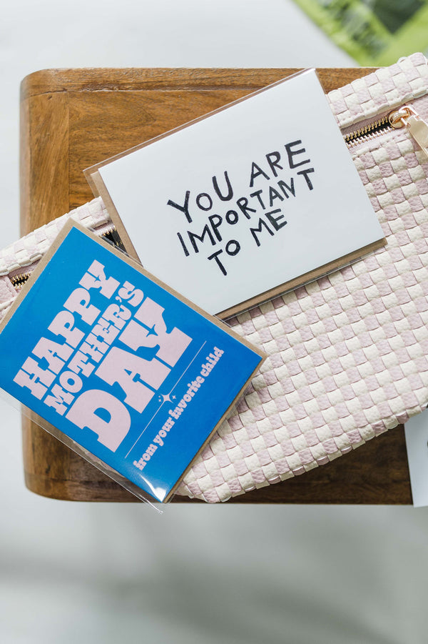 happy mothers day (from your favorite child) | card