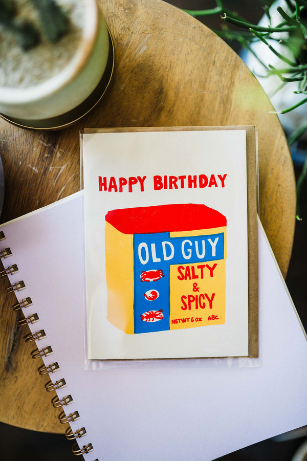 old guy birthday | card