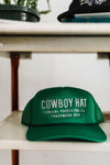 cowboy hat | green hat