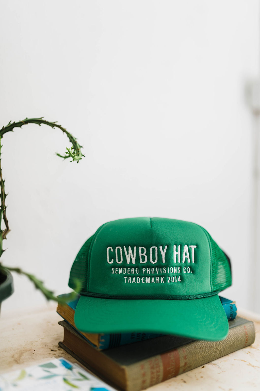 cowboy hat | green hat