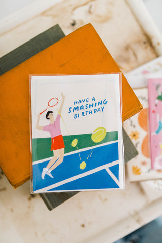 tennis birthday | card