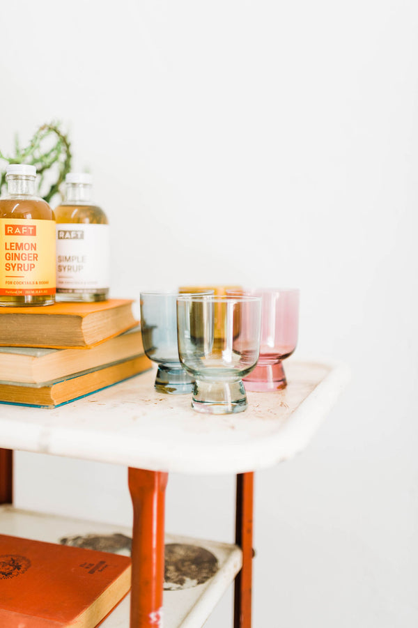 pedestal drinking glass | 4 options