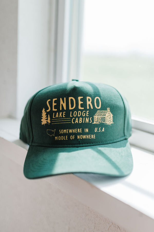 sendero lodge hat | green