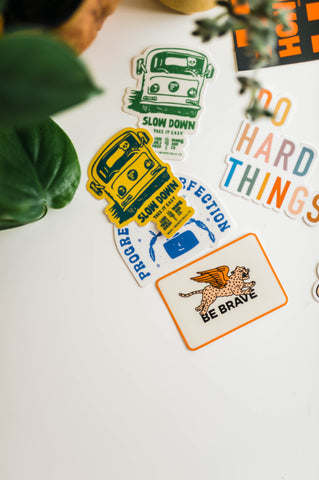 be brave | sticker