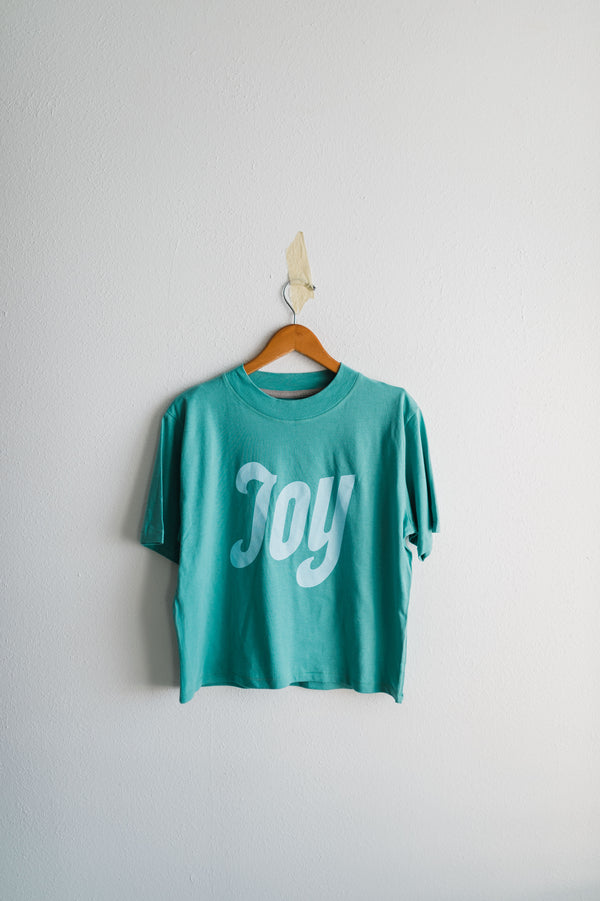joy | saltwater boxy crop