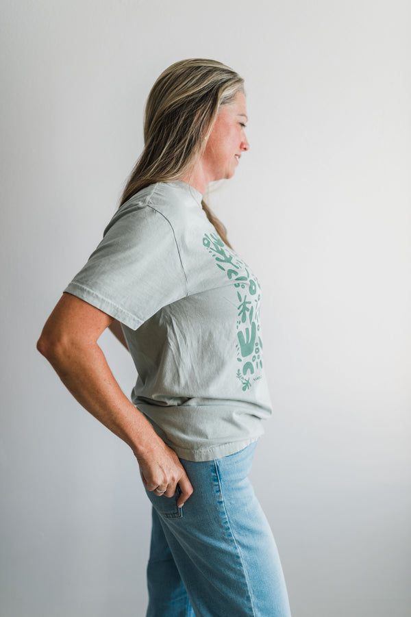 yesterday is gone | bay comfort colors tee