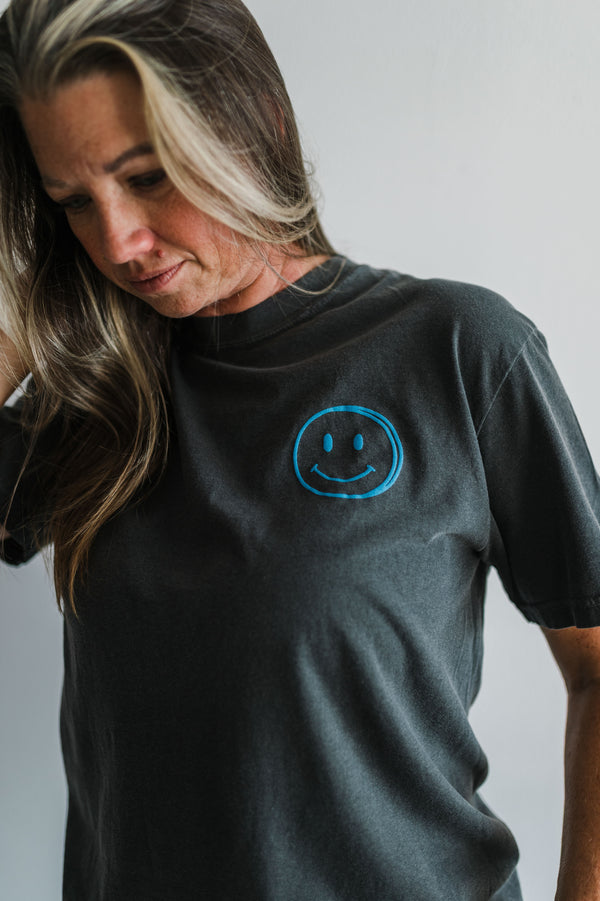 doing my best club puff ink | pepper comfort colors tee