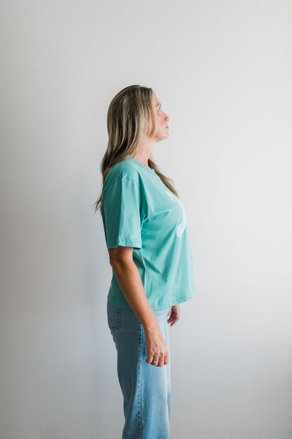 joy | saltwater boxy crop
