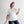 poplin blouse | white
