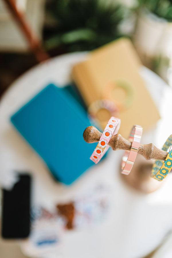 beaded enamel bracelet | new crush