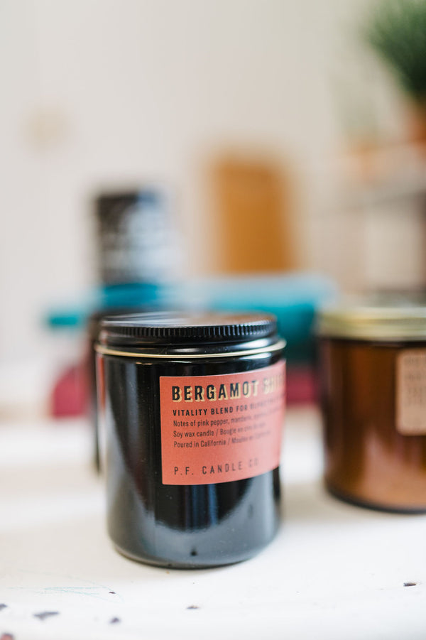 7.2 oz alchemy soy candle | bergamot shiso