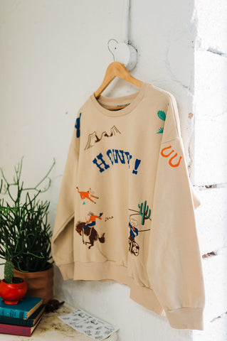 western howdy | sweatshirt