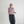 gathered stripe sleeveless blouse | purple