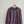 oversized french terry striped pullover | charcoal + pink