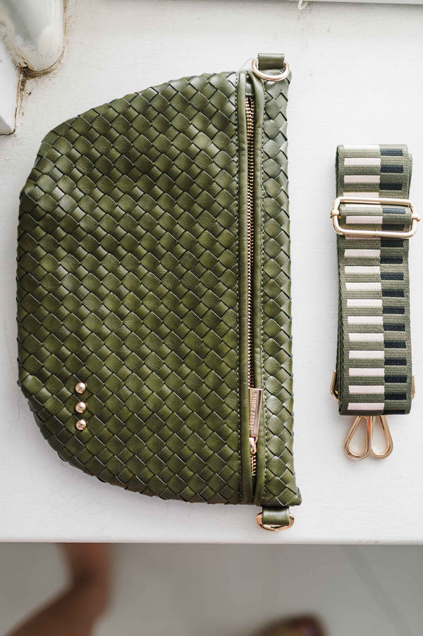 westlyn woven bag | olive