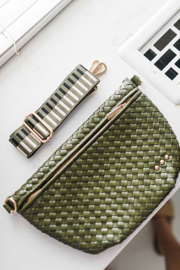 westlyn woven bag | olive