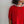 polka dot oversized top | red + white