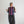 jewel tone button front top | stripes