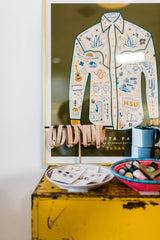 wichita falls pearl snap 12 x 18 | Ramble & Co. print | 2 options