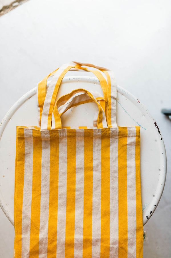 striped tote bag | multi colors available