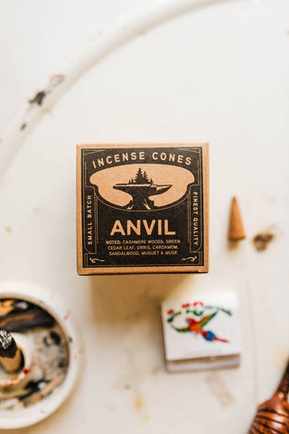 anvil | incense cones