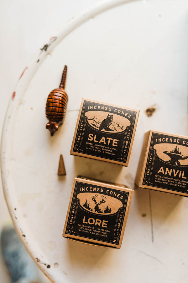 lore | incense cones