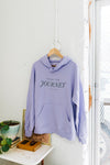 trust the journey | lavender hoodie