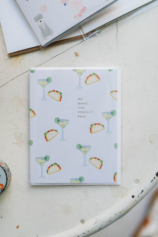 taco marg perfect pair | card