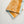 multi print bandana | orange